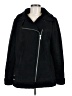 Ann Taylor LOFT 100% Polyester Solid Black Jacket Size M - photo 1