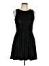 S.O.R.A.D. by A 100% Polyester Solid Black Cocktail Dress Size L - photo 1