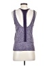 Nike 100% Polyester Solid Purple Active Tank Size S - photo 2