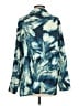 Open Edit Tie-dye Teal 3/4 Sleeve Blouse Size S - photo 2