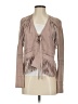 Elizabeth and James Tan Pink Leather Jacket Size XXS - photo 1