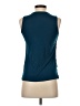 NY&C 100% Polyester Blue Sleeveless Blouse Size XS - photo 2