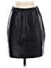 Talula 100% Polyurethane Solid Black Faux Leather Skirt Size S - photo 1