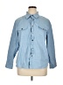 Unbranded Blue Long Sleeve Button-Down Shirt Size XL - photo 1