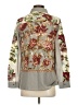 Soft Surroundings Floral Gray Long Sleeve Blouse Size XS - photo 2