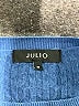 Julio Blue Pullover Sweater Size M - photo 7