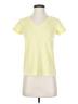 Max Studio Yellow Short Sleeve T-Shirt Size XS - photo 1