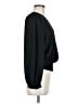 Halogen 100% Polyester Solid Black Long Sleeve Blouse Size M - photo 4
