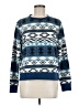 Eddie Bauer 100% Polyester Print Blue Pullover Sweater Size M - photo 1