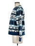 Eddie Bauer 100% Polyester Print Blue Pullover Sweater Size M - photo 5