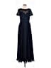 Xscape Blue Cocktail Dress Size 6 - photo 1
