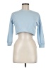 Shein Blue 3/4 Sleeve T-Shirt Size 8 - photo 1