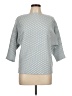 Sioni Chevron-herringbone Blue Gray Pullover Sweater Size M - photo 1