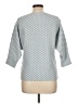 Sioni Chevron-herringbone Blue Gray Pullover Sweater Size M - photo 2