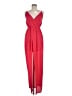 Lavender Brown 100% Polyester Red Casual Dress Size M - photo 1