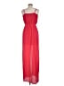 Lavender Brown 100% Polyester Red Casual Dress Size M - photo 2