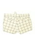 Rewind Checkered-gingham Ivory Shorts Size XS - photo 2