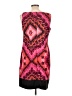 AB Studio Graphic Pink Cocktail Dress Size 12 - photo 2
