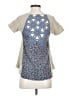 Free People Gray Short Sleeve Top Size XS - photo 2