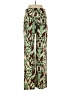 Zara Print Green Casual Pants Size S - photo 2