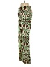 Zara Print Green Casual Pants Size S - photo 5