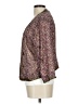 XXI 100% Polyester Purple Brown Cardigan Size L - photo 5