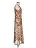 Louna Animal Print Brown Cocktail Dress Size S - photo 4