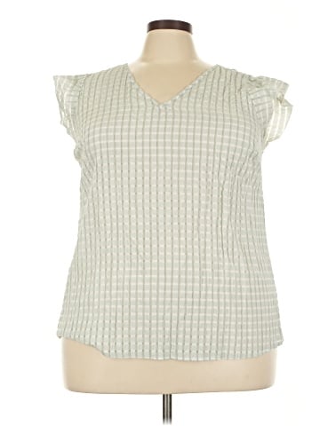 Indigo Rose Sleeveless T-Shirt (view 1)