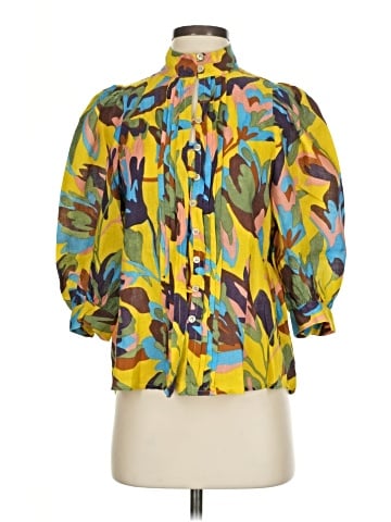 Smythe 3/4 Sleeve Blouse (view 1)