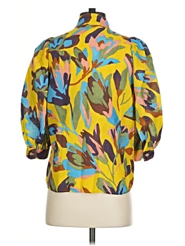 Smythe 3/4 Sleeve Blouse (view 2)