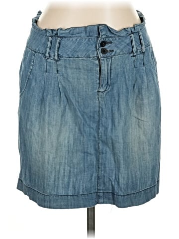 Life in Progress Denim Skirt (view 1)