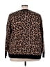 J Jason Wu Animal Print Brown Pullover Sweater Size 3X - photo 2