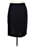 DKNY 100% Polyester Solid Black Formal Skirt Size 6 - photo 2