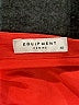 Equipment Red Short Sleeve Blouse Size XS - photo 7
