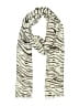 Collection Eighteen Animal Print Ivory Brown Scarf One size - photo 1