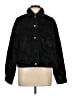 Assorted Brands Solid Black Faux Fur Jacket Size L - photo 1