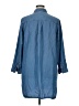 Old Navy 100% Lyocell Blue 3/4 Sleeve Button-Down Shirt Size XL - photo 2