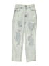 PacSun Hearts Silver Blue Jeans Size 24 waist - photo 1