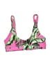 Unbranded Tropical Pink Swimsuit Top Size S - photo 2