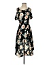 Assorted Brands Floral Black Cocktail Dress Size S (estimated) - photo 1