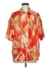 Shein 100% Polyester Tropical Orange Kimono Size 8 - 10 - photo 1