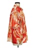 Shein 100% Polyester Tropical Orange Kimono Size 8 - 10 - photo 4