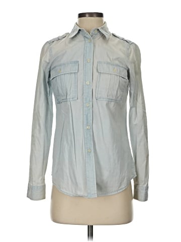 MICHAEL Michael Kors Long Sleeve Button-Down Shirt (view 1)