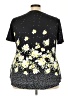 Unbranded Black Short Sleeve Blouse Size 3X - photo 2