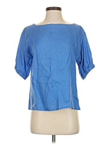 Eileen Fisher Short Sleeve Blouse (view 1)