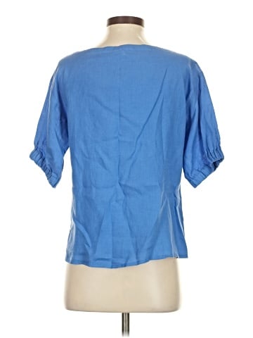 Eileen Fisher Short Sleeve Blouse (view 2)
