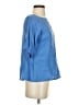Eileen Fisher Blue Short Sleeve Blouse Size XS - photo 4