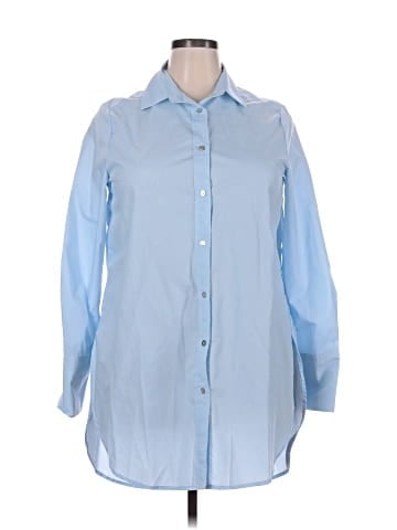 HaoDuoYi 3/4 Sleeve Button-Down Shirt (view 1)