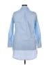 HaoDuoYi Blue 3/4 Sleeve Button-Down Shirt Size XXL - photo 2