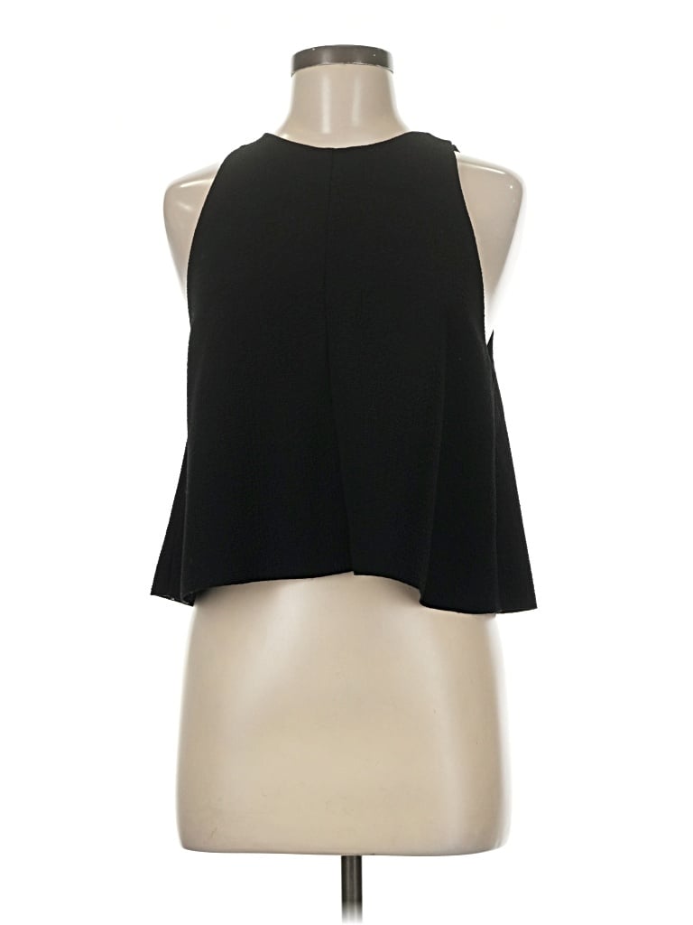 Pre-owned Wilfred Sleeveless Blouse In Black